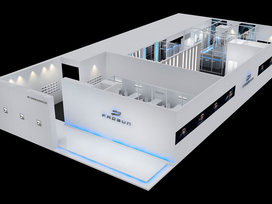 中國電子進出口珠海有限公司家電展展位裝修設計