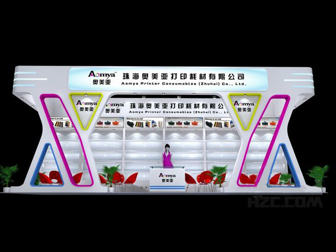 浙江錢江機器人有限公司參展中國埃森焊接及切割展覽會展臺設計搭建